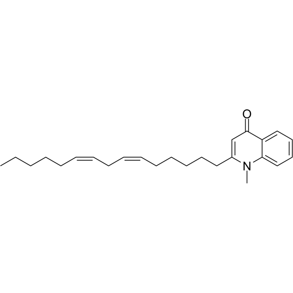 1-Methyl-2-[(6Z,9Z)-6,9-pentadecadienyl]-4(1H)-quinolone 120693-52-9